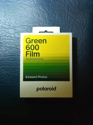 Pellicola polaroid green 600 - pellicola,