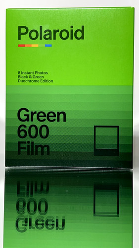 Pellicola polaroid green 600 - pellicola,