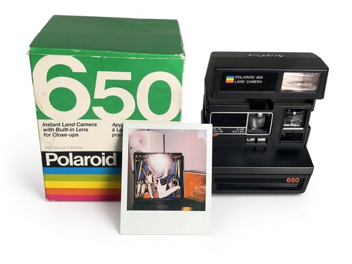 Polaroid 650 land camera - land,