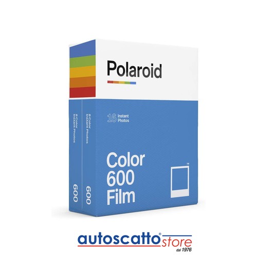 Polaroid color 600 film double - color,