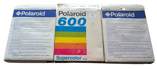 Pellicola polaroid 600 scaduta - pellicola,